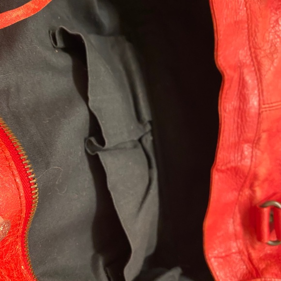 Authentic Balenciaga 💯 Part-time Red Moto Handbag - Picture 16 of 16